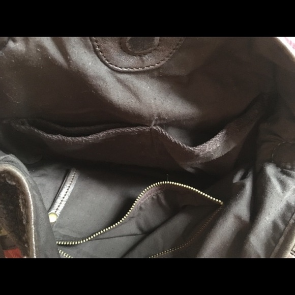 Lucky Brand Knit Patchwork Crossbody/ Hobo Bag - Picture 3 of 4